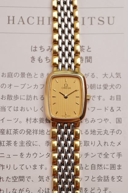 Omega De-ville "Classic Roman 2 tone" Circa. 1990s