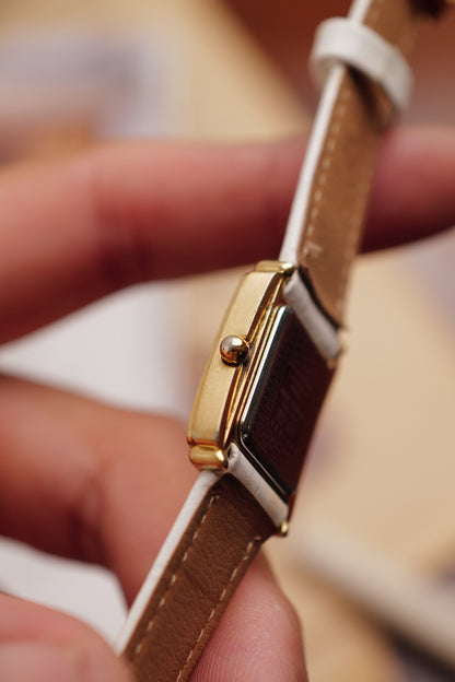 Seiko Lassale "Mother of Pearl Square" Circa. 1985