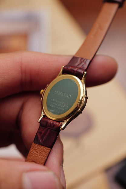 Seiko Exceline Mother of Pearl Diamonds Circa. 1992