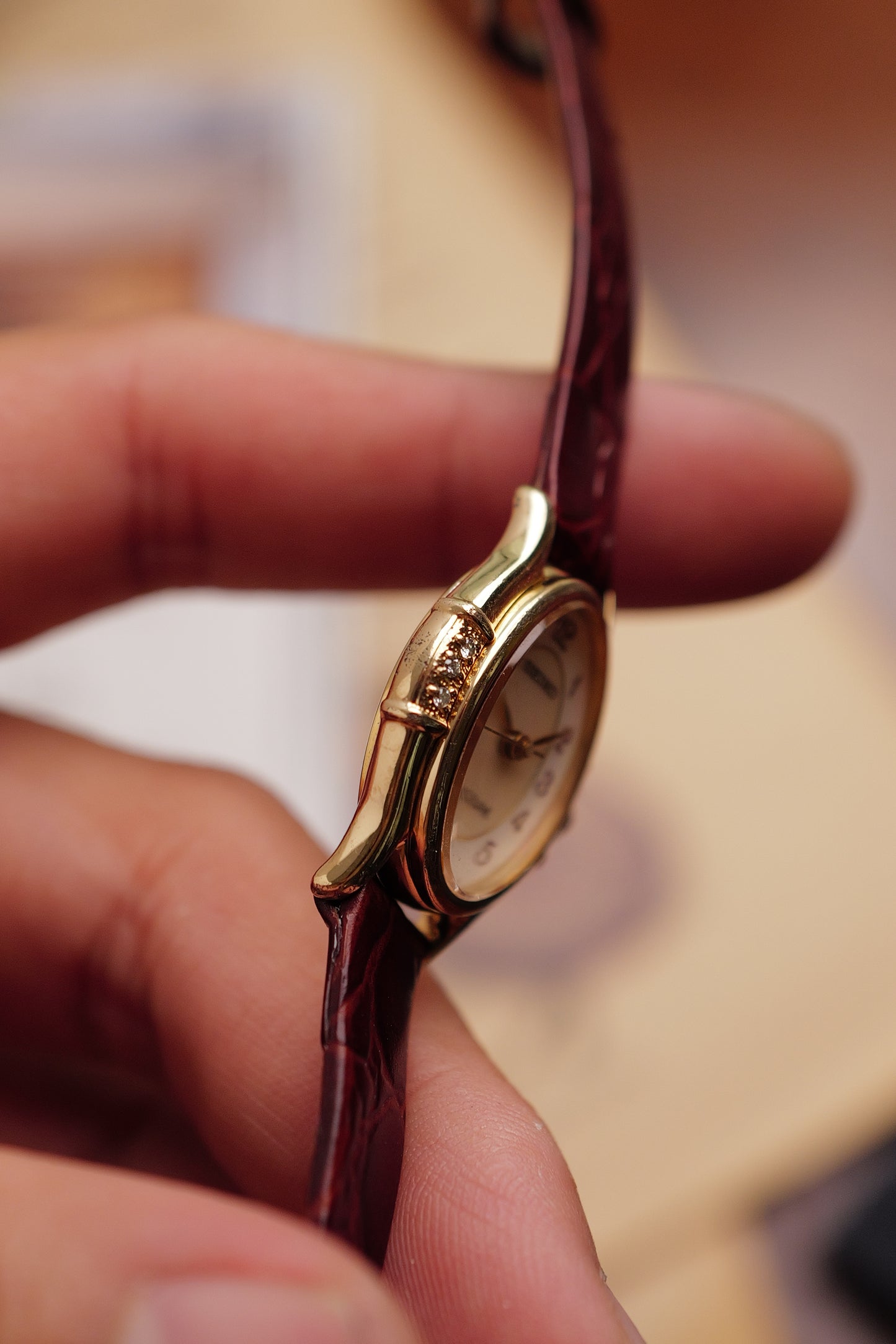 Seiko Exceline Mother of Pearl Diamonds Circa. 1992