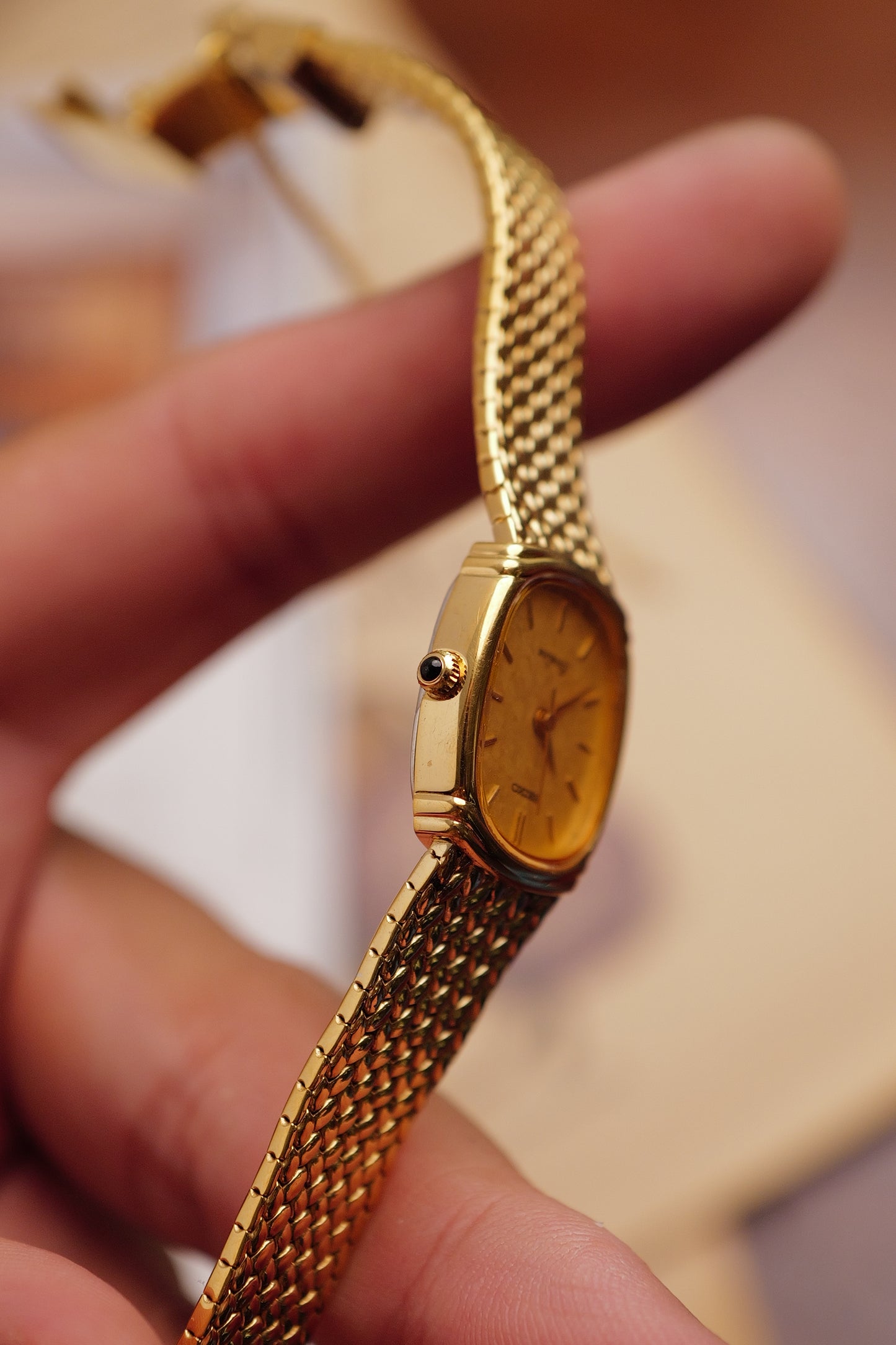 Seiko Exceline "Ellipse" Integrated Bracelet Circa. 1989