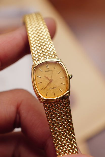 Seiko Exceline "Ellipse" Integrated Bracelet Circa. 1989
