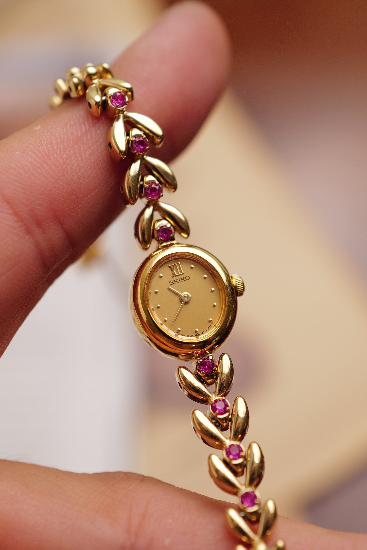 Seiko "Ruby Florals" Circa. 1987