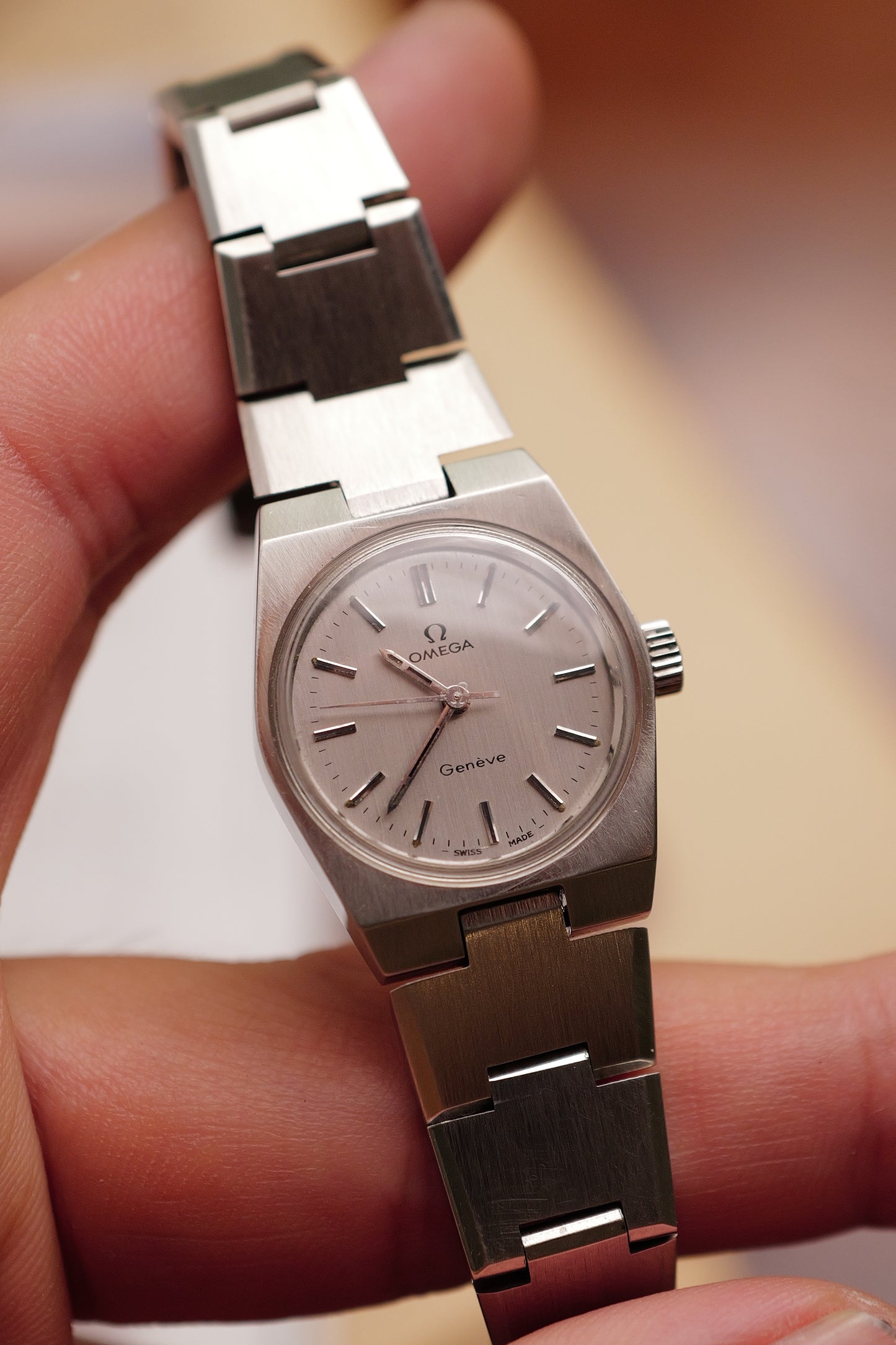 Ladies Omega Geneve "Silver" Circa. 1970s