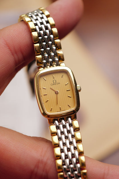 Omega De-ville "Classic Roman 2 tone" Circa. 1990s