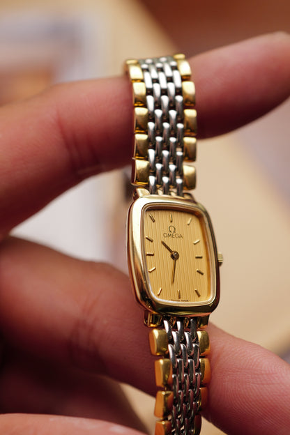 Omega De-ville "Classic Roman 2 tone" Circa. 1990s