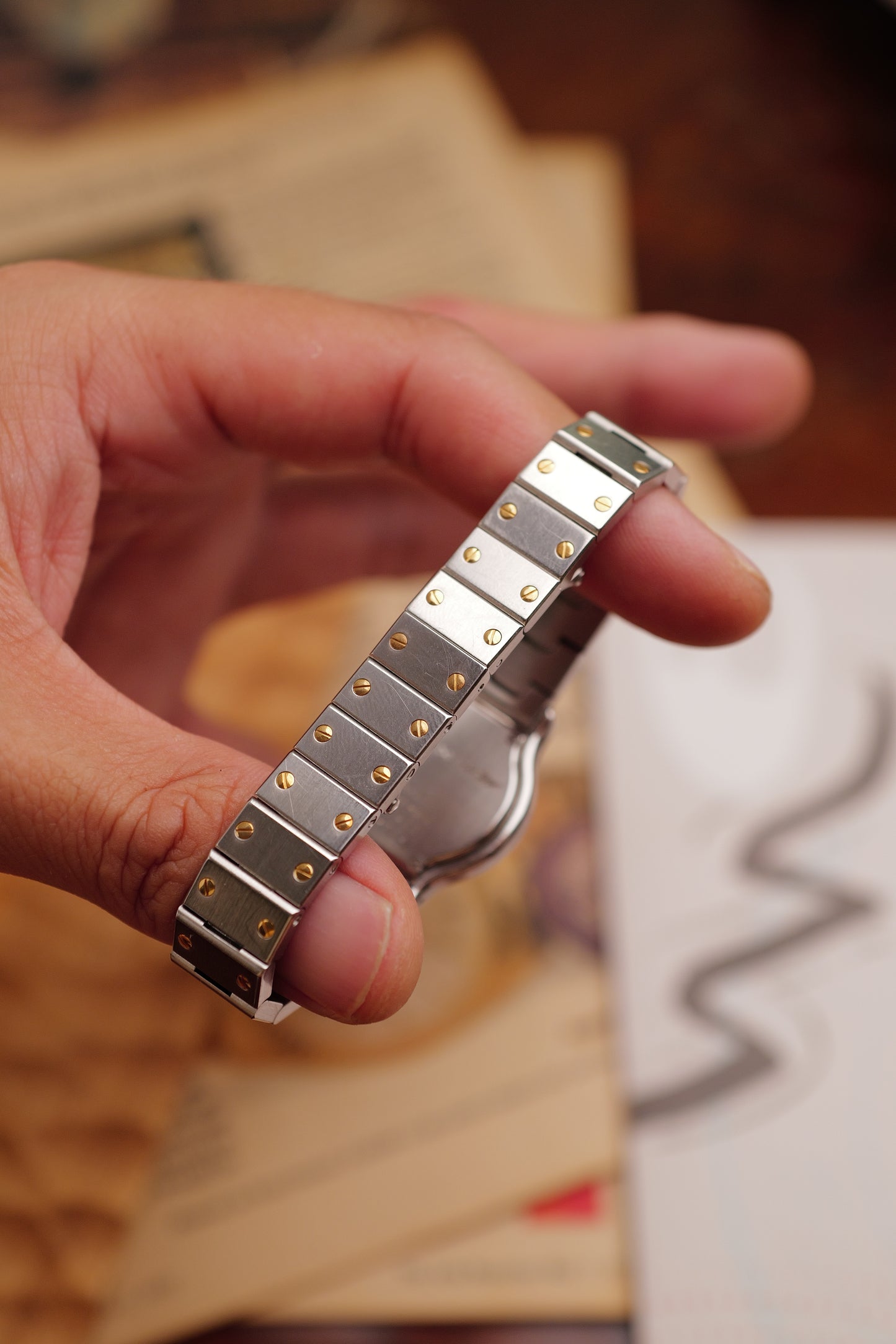 Cartier Santos Octa SM Quartz Ref. 187903 Circa. 1980s