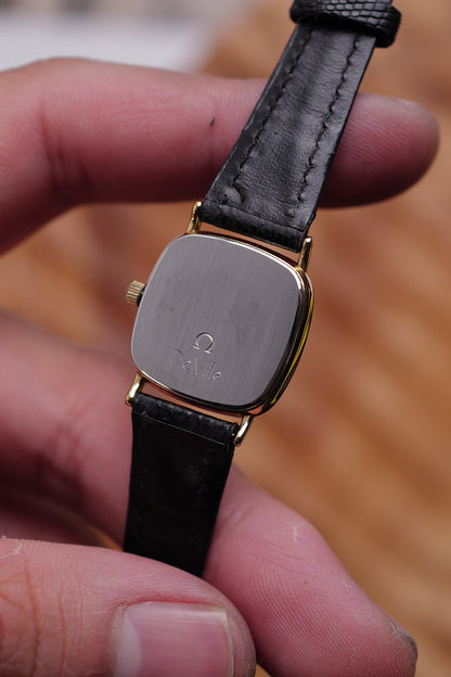 Omega De-ville "Onyx Cushion" Circa. 1990s