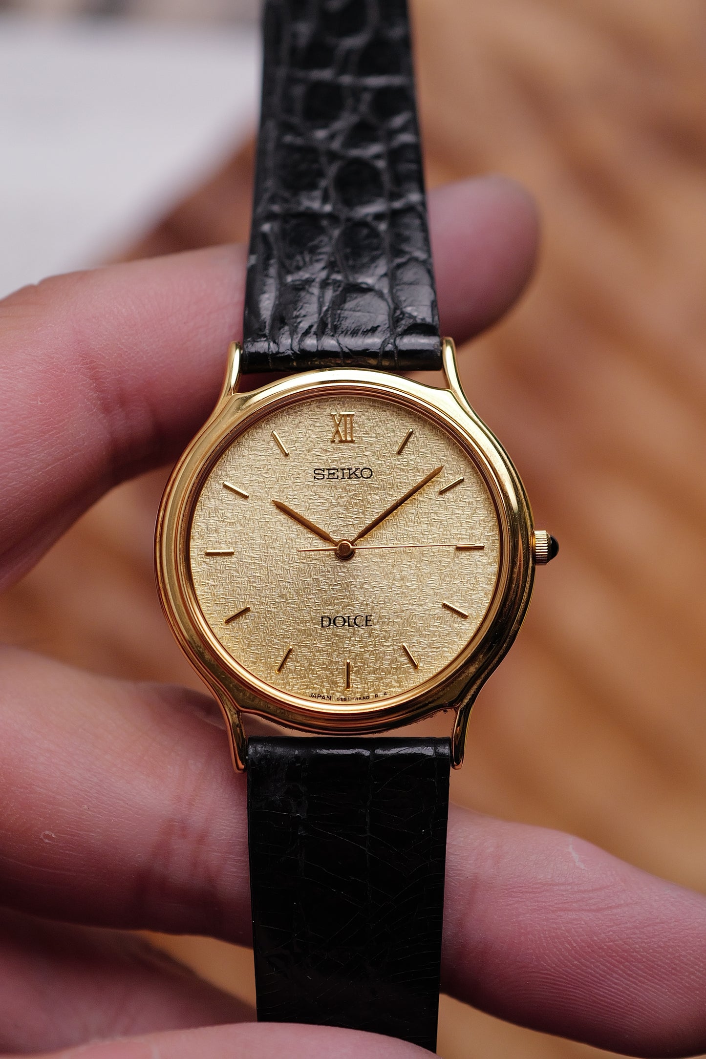 Seiko Dolce "Texture Gold flake" circa. 1996