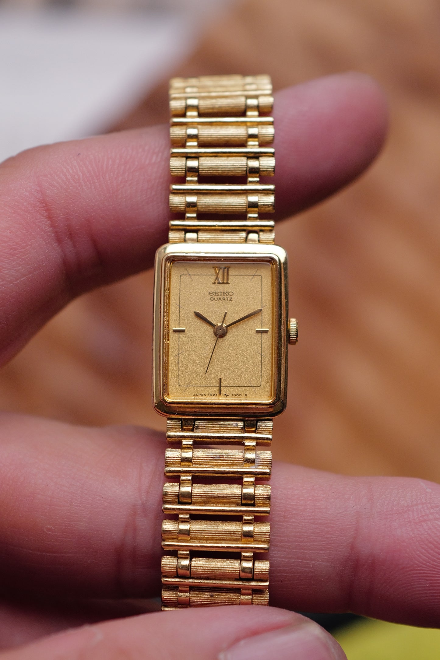 Seiko Tank "Bamboo" Circa. 1985