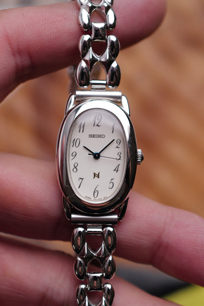 Seiko Ladies "Baignoire" Steel Circa. 1995