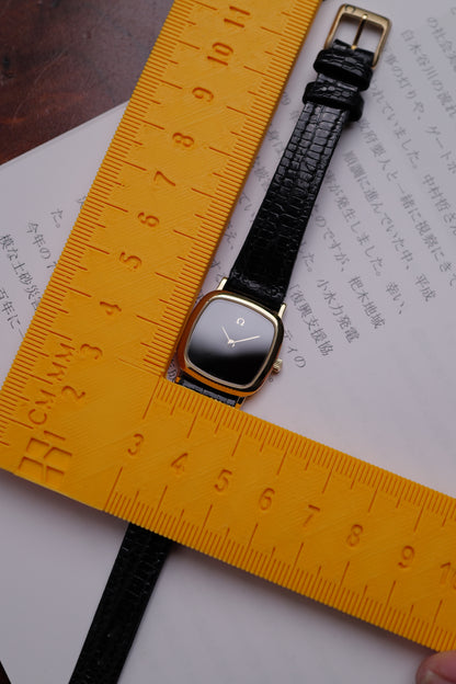 Omega De-ville "Onyx Cushion" Circa. 1990s