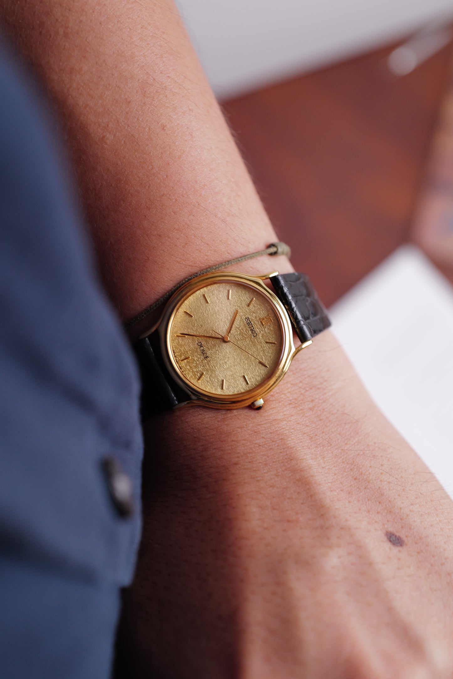 Seiko Dolce "Texture Gold flake" circa. 1996