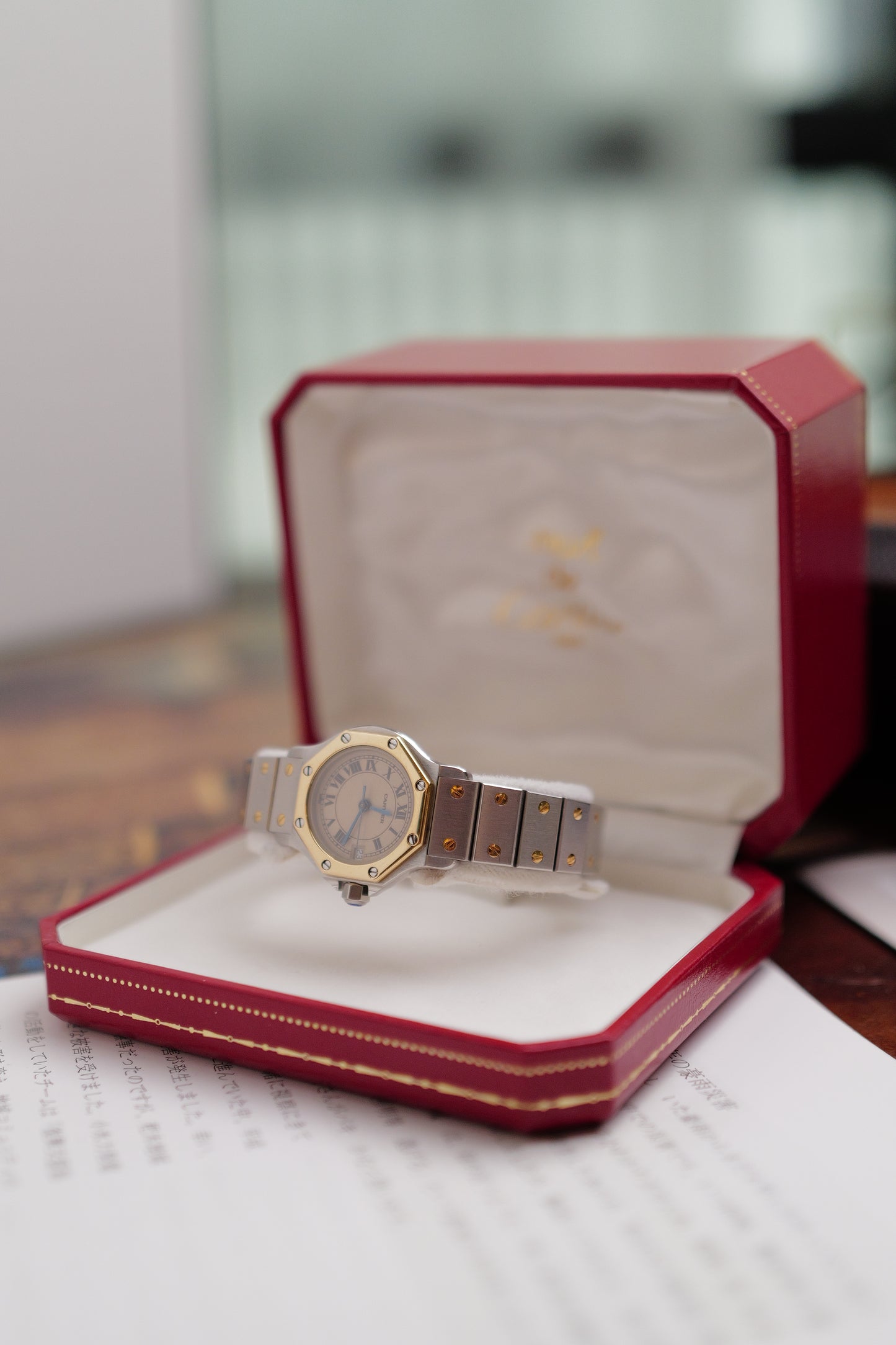 Cartier Santos "Octa SM" Quartz Circa. 1980s