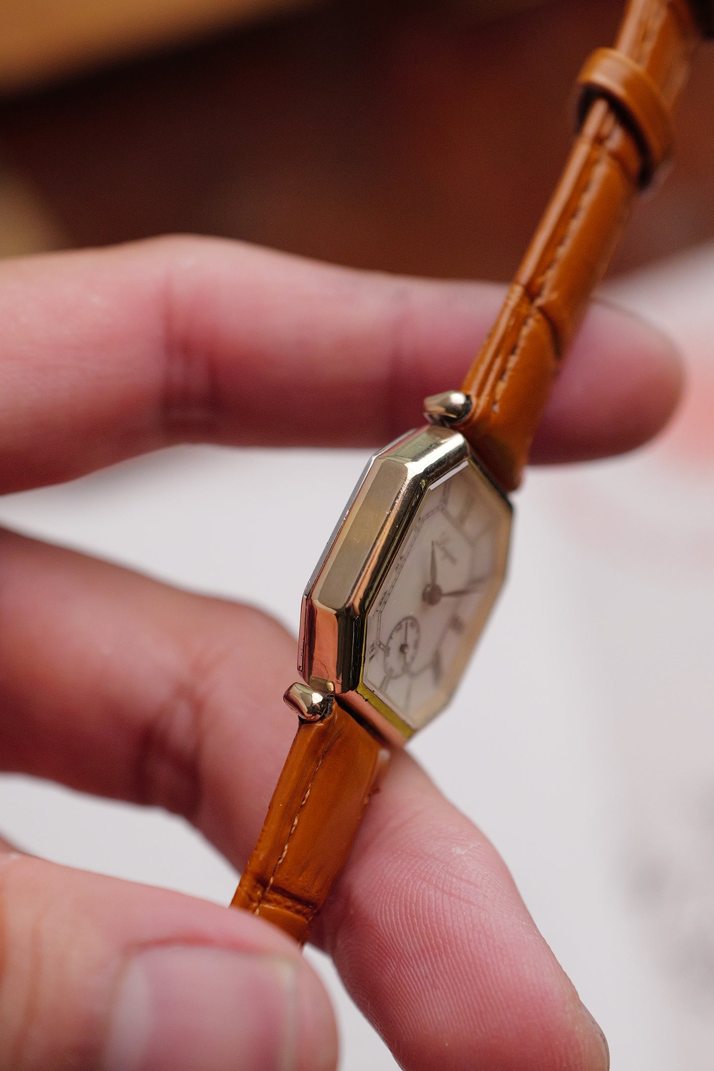 Longines Octagonal "Mother of Pearl" Circa. 1980s