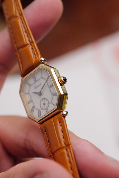 Longines Octagonal "Mother of Pearl" Circa. 1980s