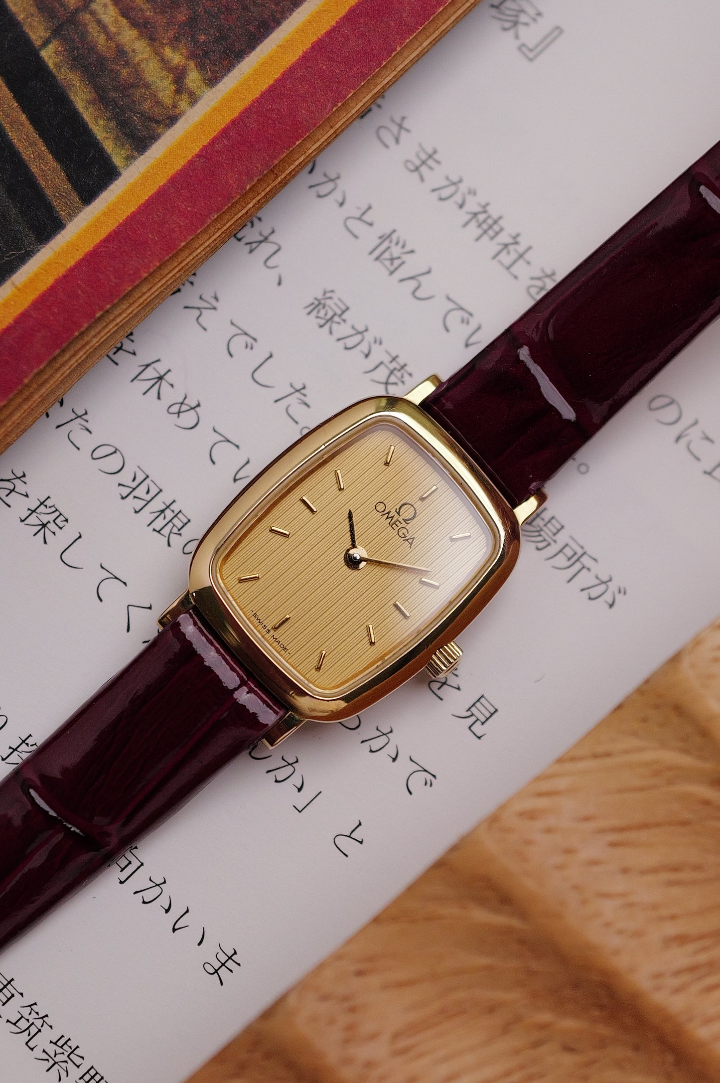 Omega Mini-Tonneau "Linen" Circa. 1990s