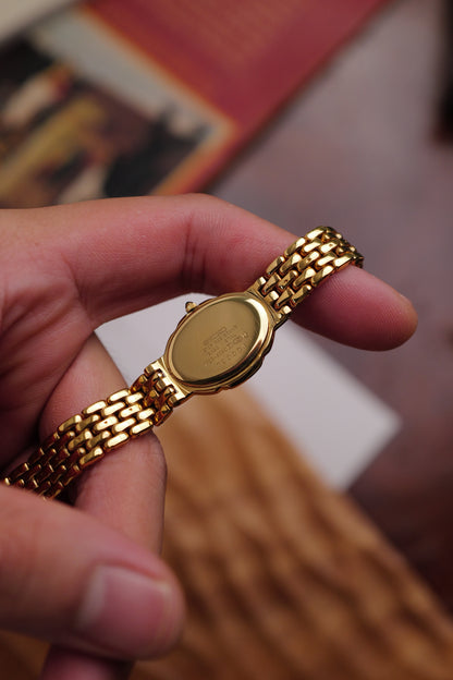 Seiko Exceline "Mother of Pearl Floral" Circa. 1991