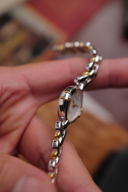 Seiko Exceline "2 tone Tear-drop" Circa. 1993