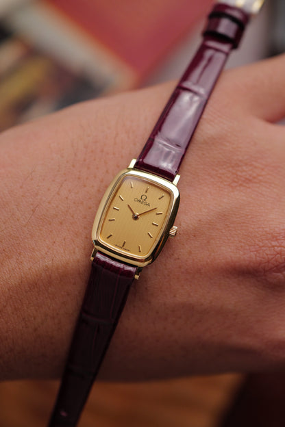 Omega Mini-Tonneau "Linen" Circa. 1990s