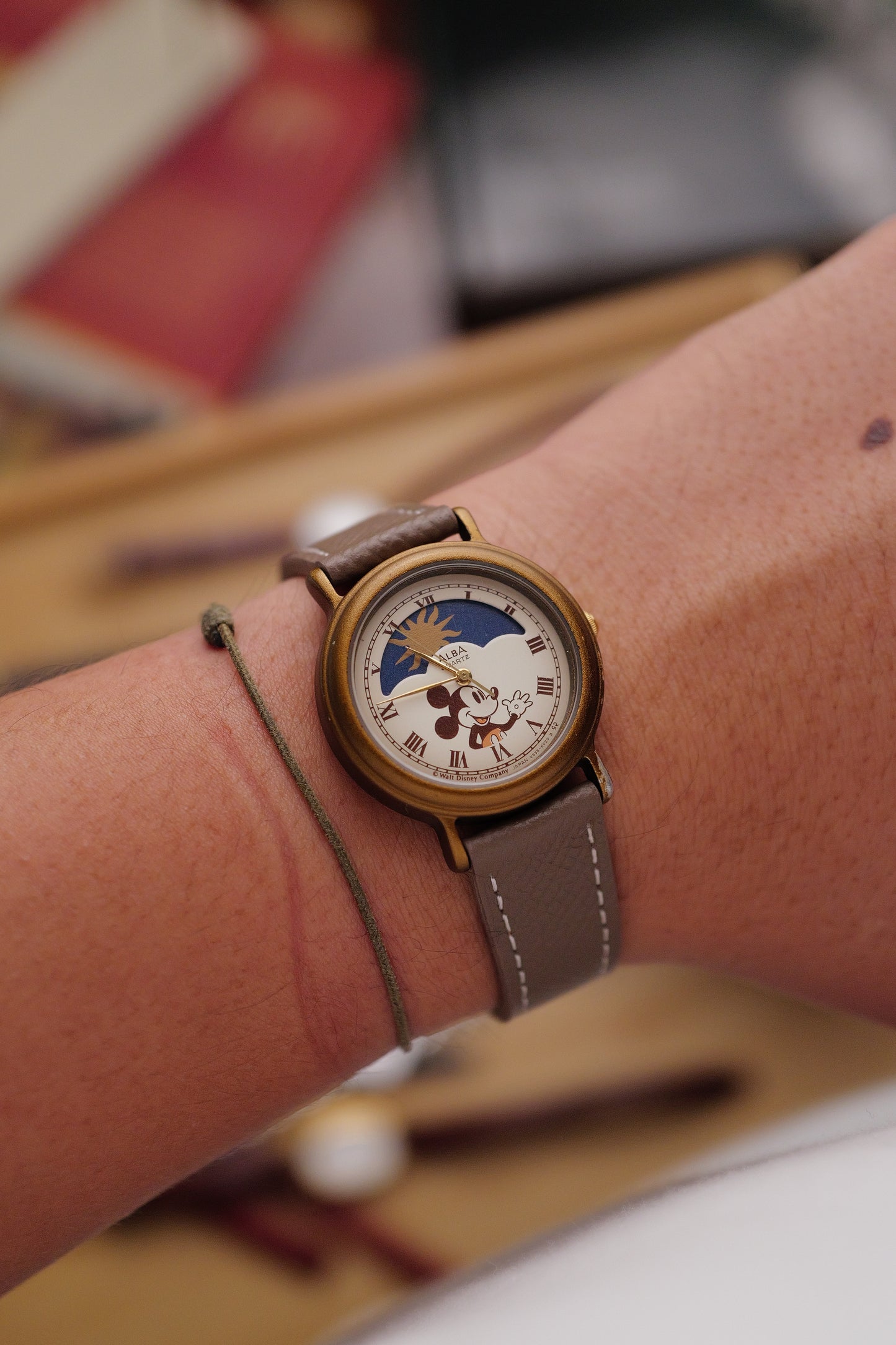 Seiko Alba "Mickey Moonphase" Circa. 1980s