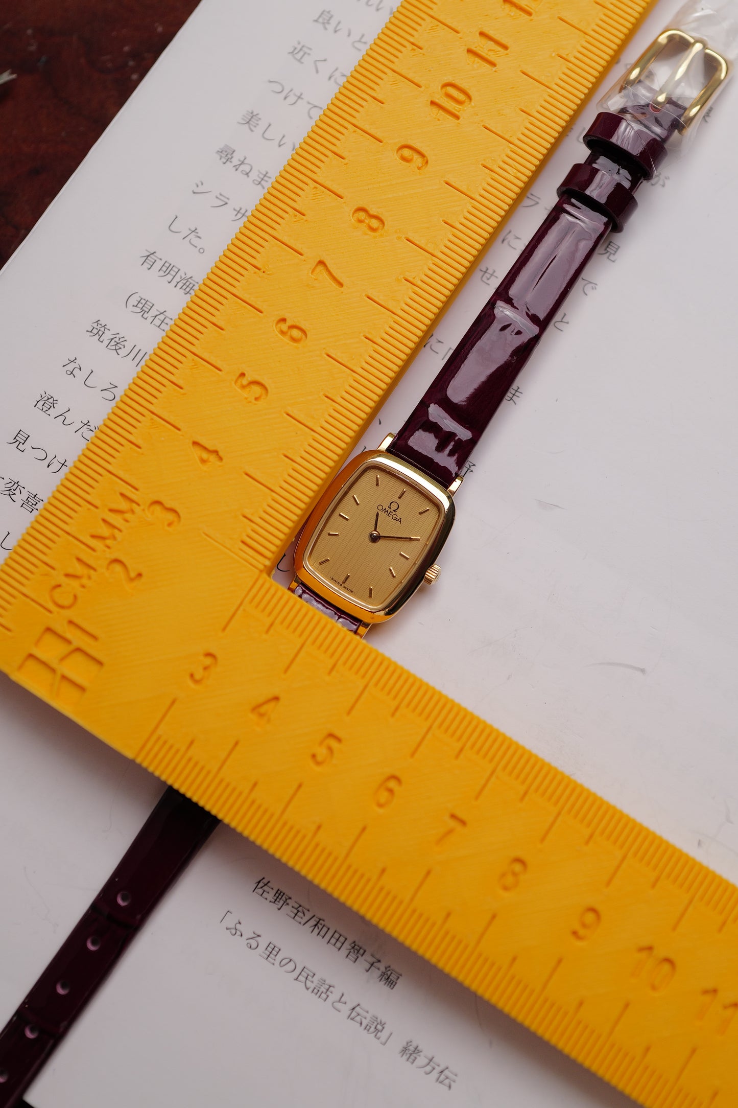 Omega Mini-Tonneau "Linen" Circa. 1990s