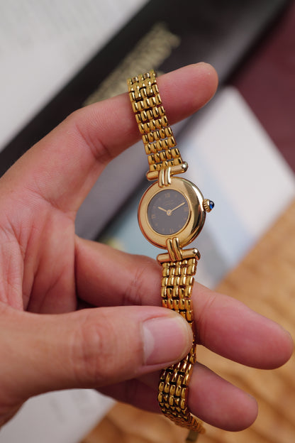 Cartier Colisee " Art-deco Roman" Quartz Circa. 1980s