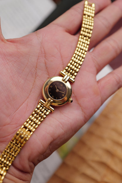 Cartier Colisee " Art-deco Roman" Quartz Circa. 1980s
