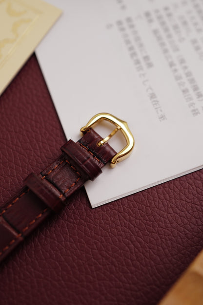 Cartier Vendome SM "Classic Lemon" Circa. 1980s w/ box & paper full set