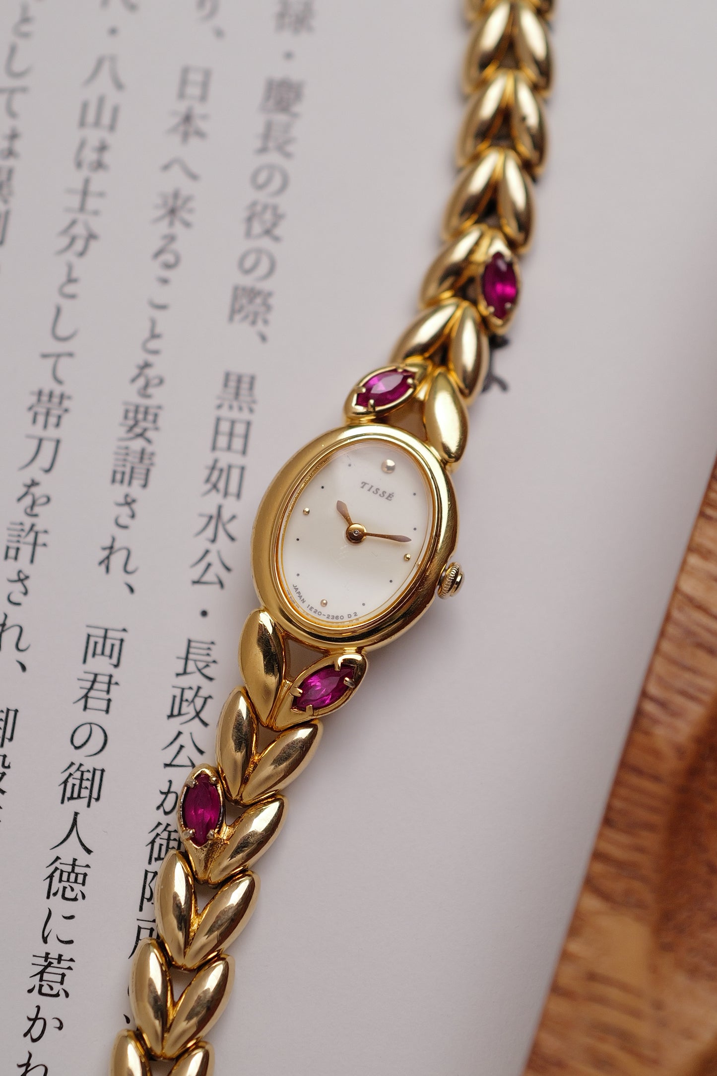 Seiko Tisse "Ruby Leaf" Circa. 1991