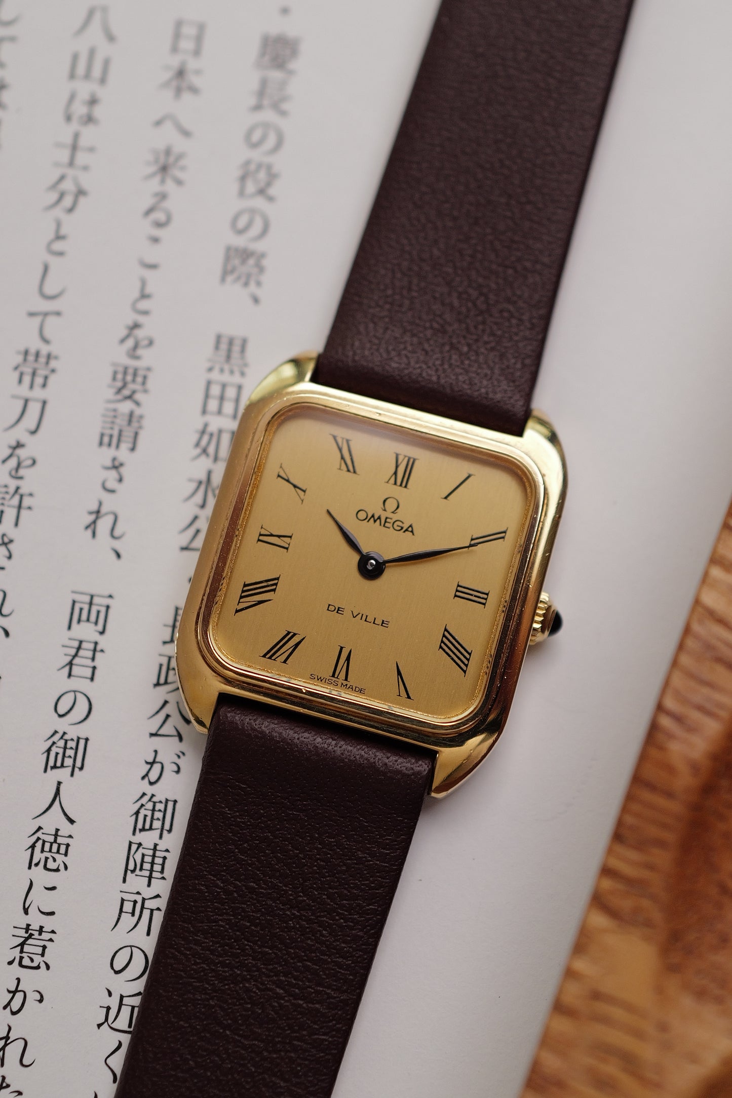 Omega De-Ville "Classic Roman Tv" Circa. 1970s