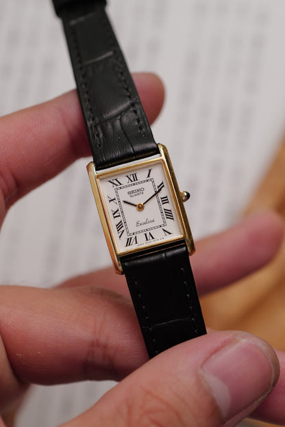 Seiko Exceline Tank Circa. 1982 w/ commermorative engravcing