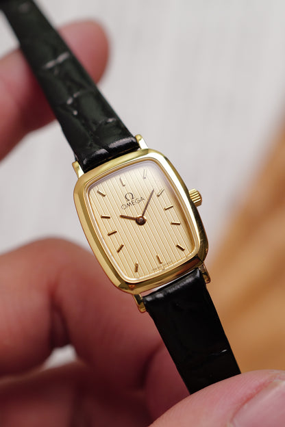 Omega Mini-Tonneau "Linen" Circa. 1990s