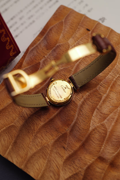 Cartier Colisee "Roman lining" Quartz circa. 1990s