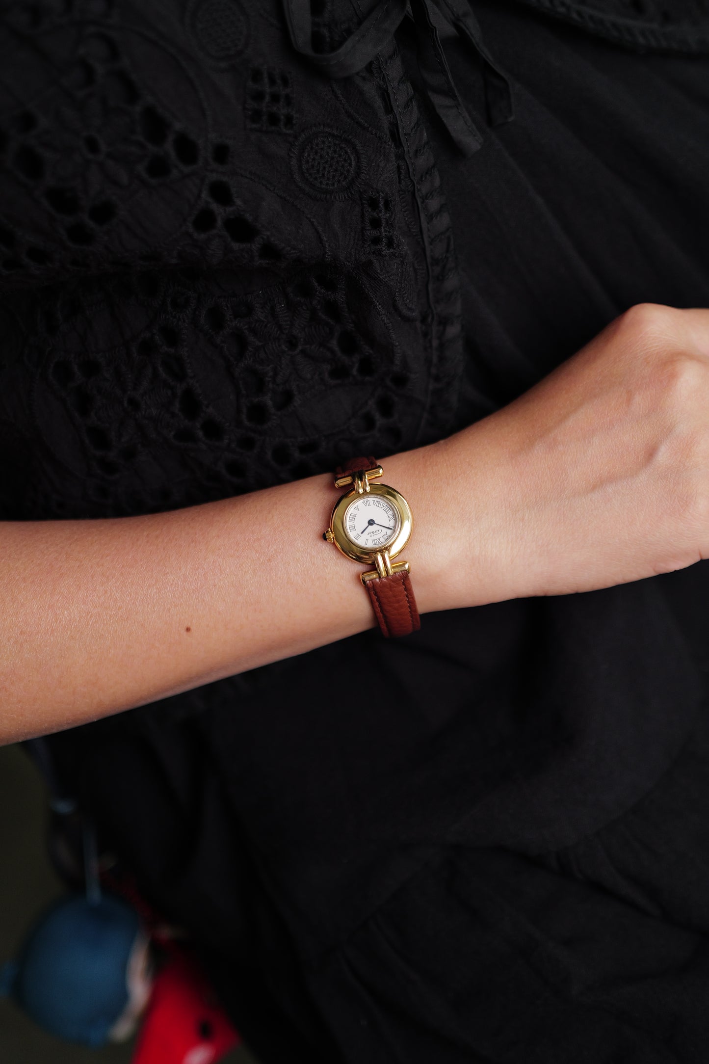 Cartier Colisee "Roman lining" Quartz circa. 1990s