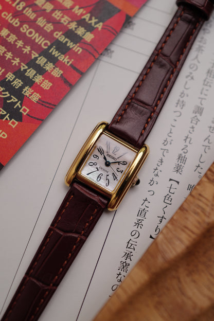 Seiko Exceline Mother of pearl "Exploding Numerals" circa. 1993
