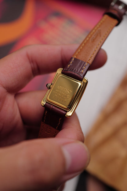 Seiko Exceline Mother of pearl "Exploding Numerals" circa. 1993
