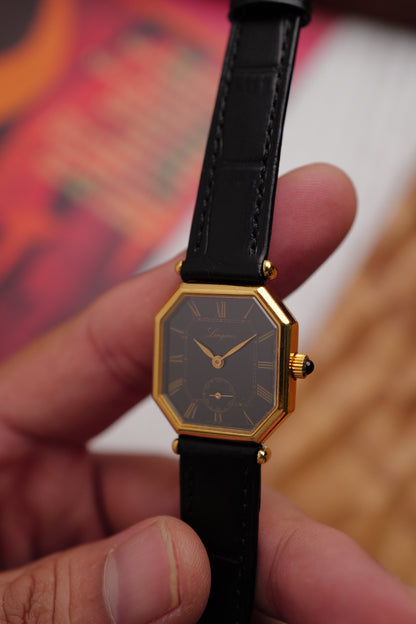 Longines "Octa Mini Roman" Ref. 3209 Circa. 1970s