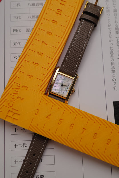 Seiko Exceline "Tank Normale" Mother of Pearl Circa. 1995