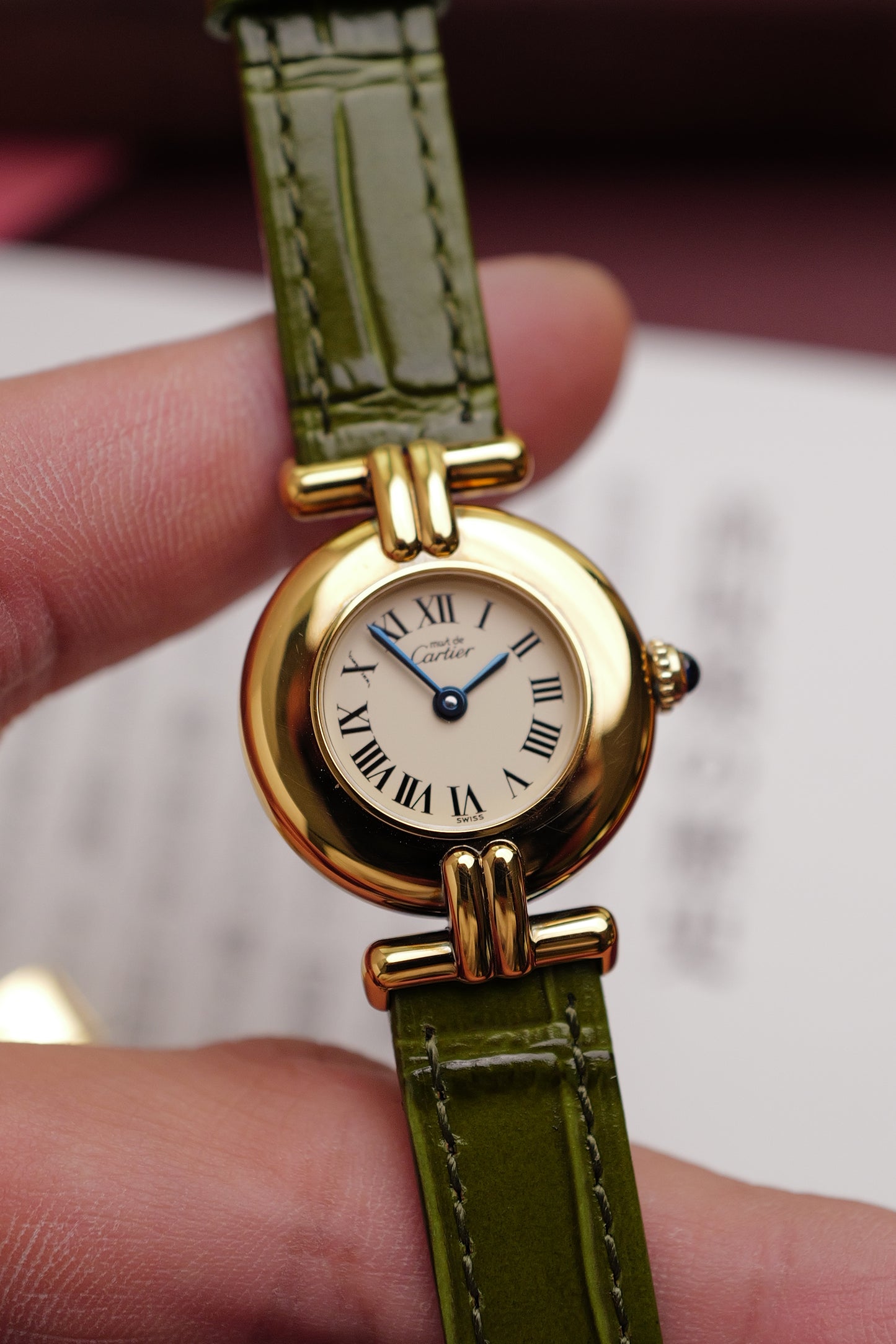Cartier Colisee "Classic" Quartz Circa. 1980s w/ original box