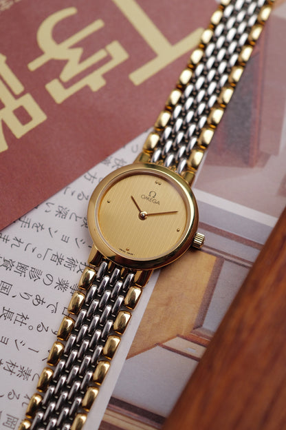 Ladies Omega De-ville "linen" Circa. 1990