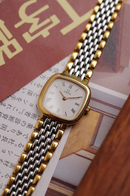 Omega De-ville "Roman Cushion" Quartz Circa. 1990