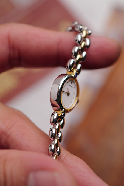 Seiko mini Oval "Sapphire" 2 tone Circa.1997