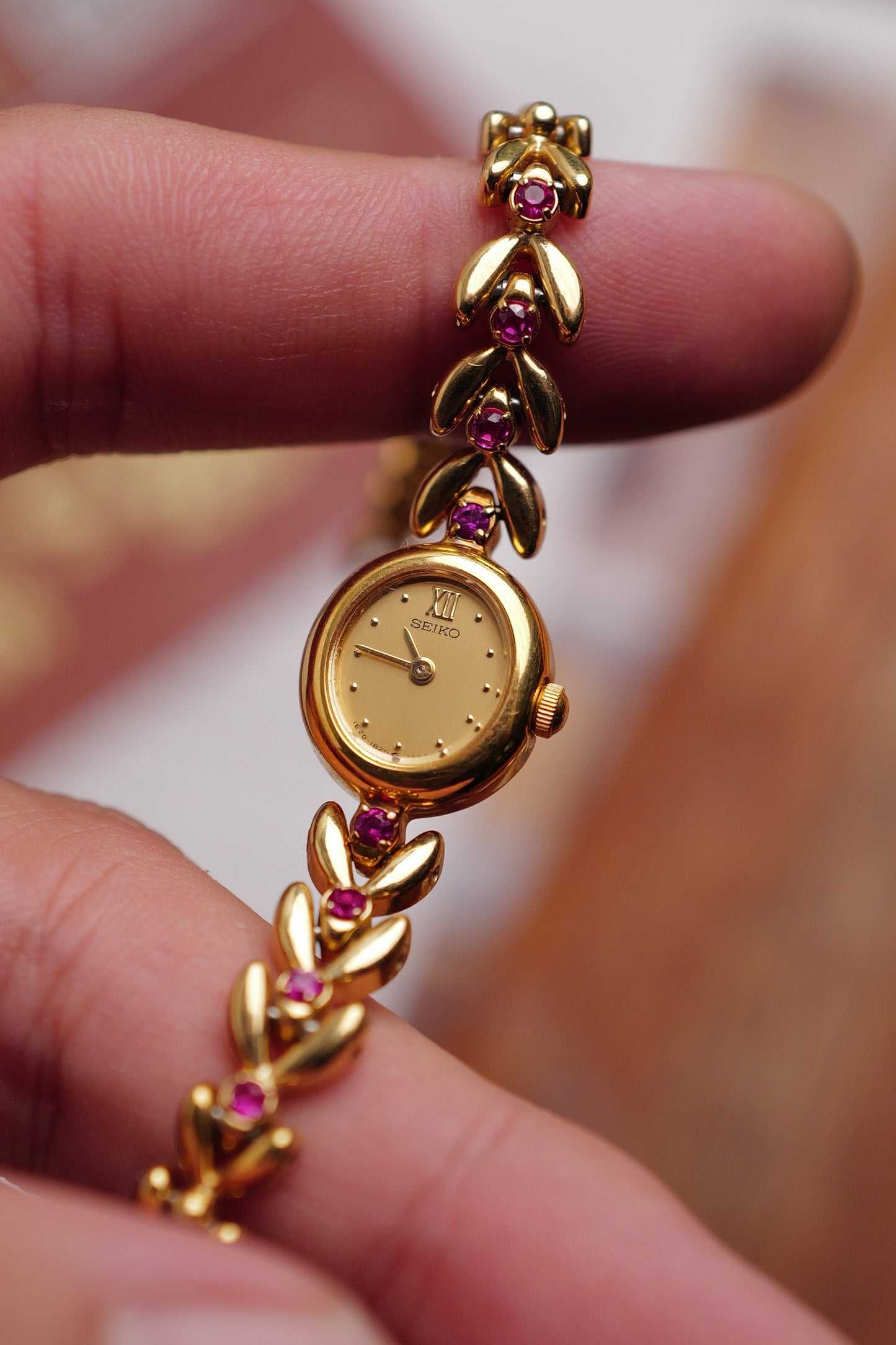 Seiko "Ruby Florals" Circa. 1987