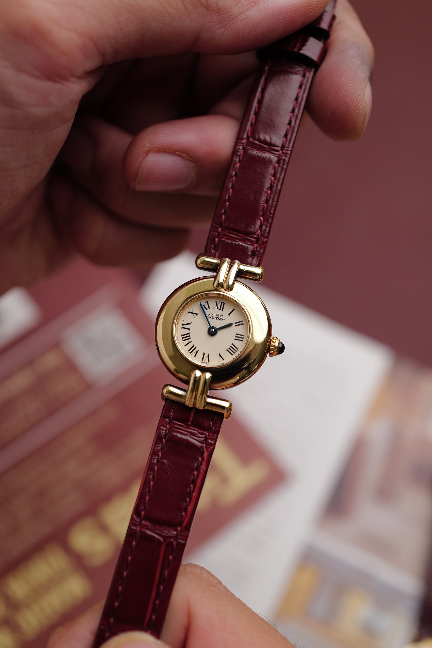 Cartier Colisee "Classic" Quartz Circa. 1980s w/ original box