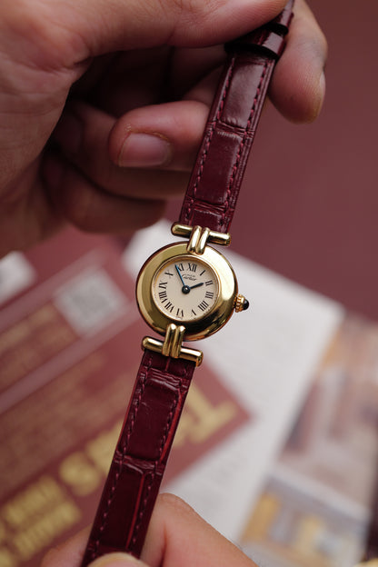Cartier Colisee "Classic" Quartz Circa. 1980s w/ original box