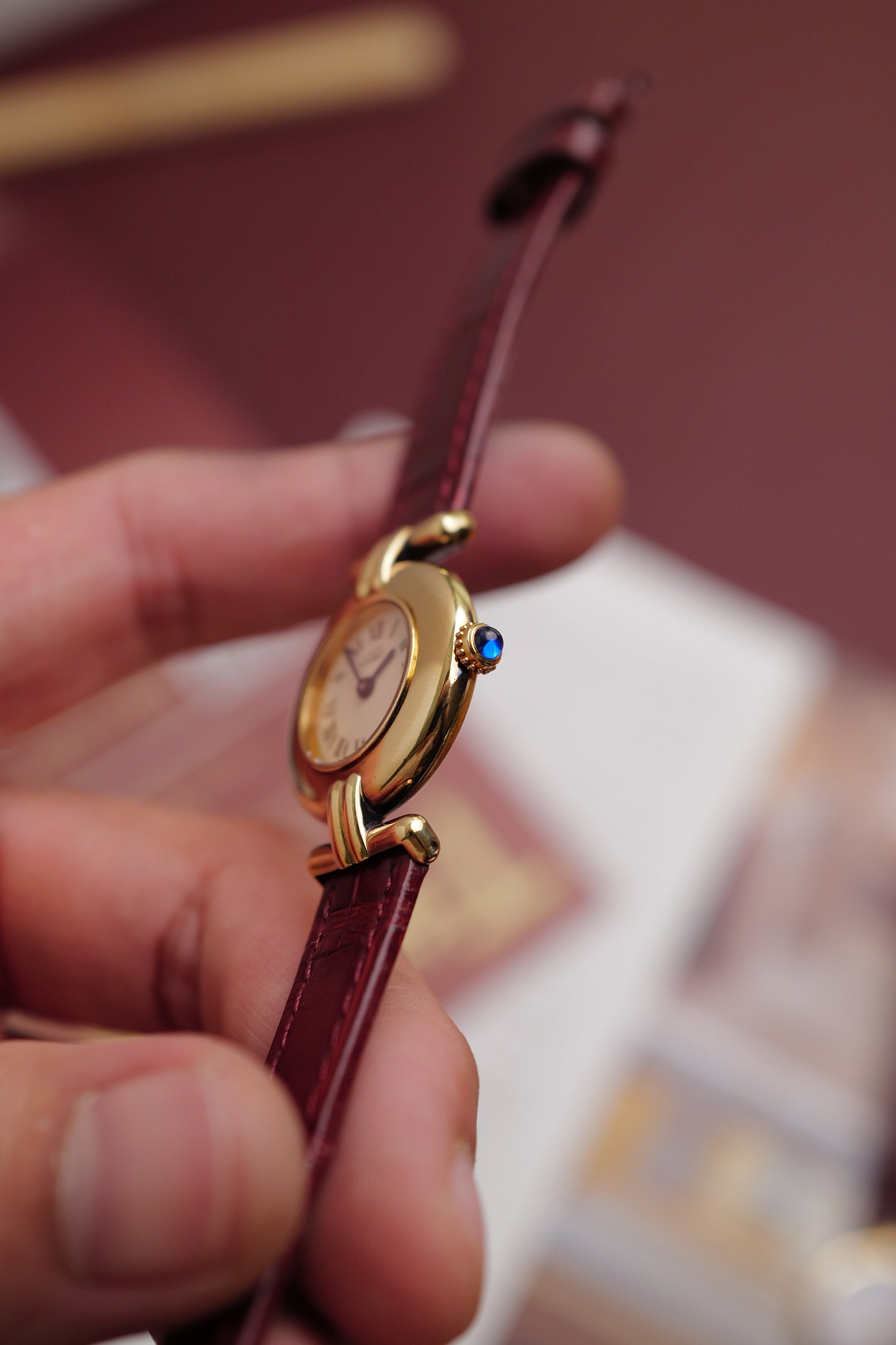 Cartier Colisee "Classic" Quartz Circa. 1980s w/ original box