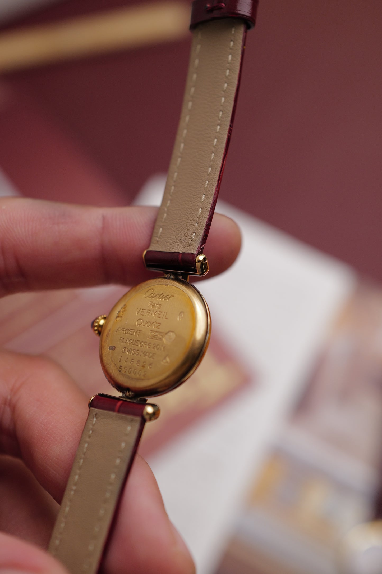 Cartier Colisee "Classic" Quartz Circa. 1980s w/ original box