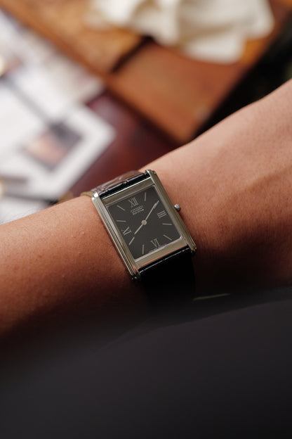 Citizen Tank Eco-drive Solar Men's Circa. 1990s
