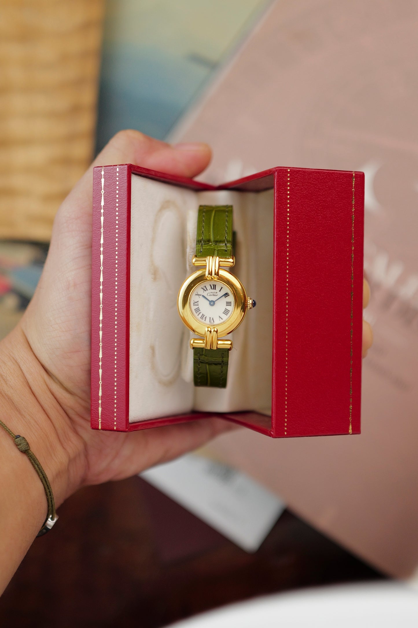 Cartier Colisee "Classic" Quartz Circa. 1980s w/ original box